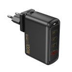 ⁦WiWU WARRIOR QC+PD GaN Fast Charger U022 1A+3C 100W⁩ – תמונה ⁦4⁩